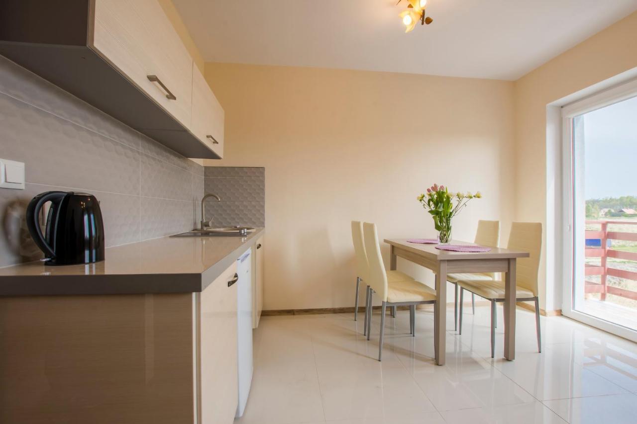 Apartamenty Maja -Pokoje - Domy Wakacyjne -Basen Podgrzewany -Jacuzzi - Sauna Łeba Exteriör bild